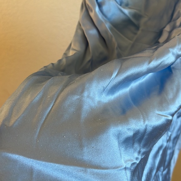 The sei X REVOVLE One Shoulder Midi Dress in Sky - Picture 16 of 16